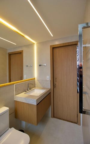 Apartamento para alugar com 35m², 1 quarto e sem vaga Apartamento para alugar com 35m², 1 quarto e sem vagaBanheiro