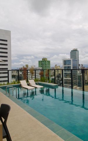 Apartamento para alugar com 35m², 1 quarto e sem vaga Apartamento para alugar com 35m², 1 quarto e sem vagaÁrea comum - Piscina