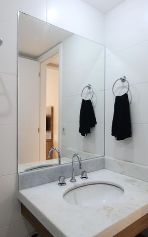 Studio para alugar com 28m², 1 quarto e 1 vagaBanheiro da suíte