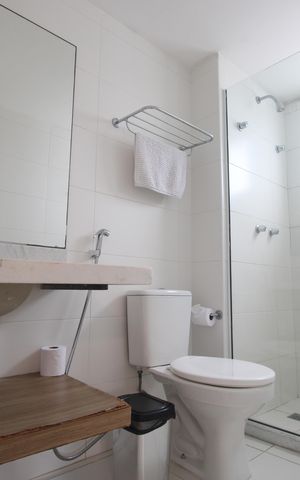 Studio para alugar com 40m², 1 quarto e 1 vagaBanheiro da suíte