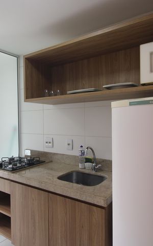 Studio para alugar com 40m², 1 quarto e 1 vagaCozinha