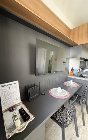 Studio à venda com 25m², 1 quarto e sem vaga