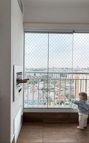 Apartamento à venda com 67m², 2 quartos e 1 vaga Apartamento à venda com 67m², 2 quartos e 1 vagaVaranda