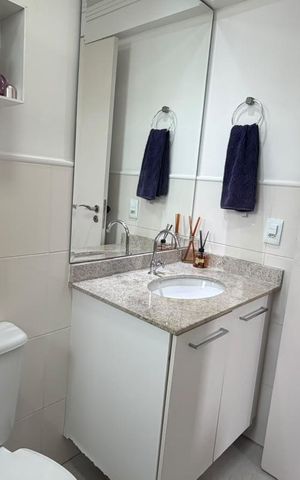 Apartamento à venda com 67m², 2 quartos e 1 vaga Apartamento à venda com 67m², 2 quartos e 1 vagaBanheiro Suíte