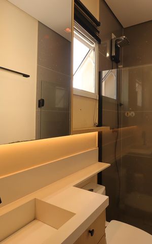 Apartamento para alugar com 110m², 2 quartos e 1 vagaBanheiro