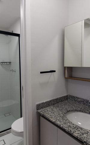 Apartamento para alugar com 45m², 1 quarto e 1 vagaBanheiro