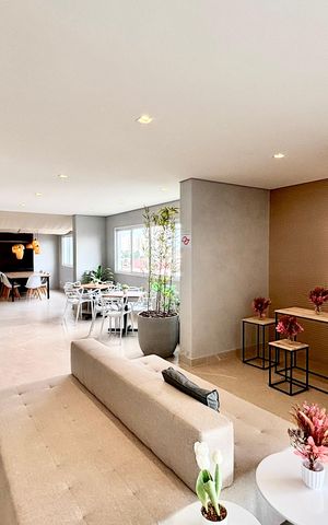 Apartamento para alugar com 28m², 1 quarto e sem vaga Apartamento para alugar com 28m², 1 quarto e sem vagaÁrea comum - Salão de festas