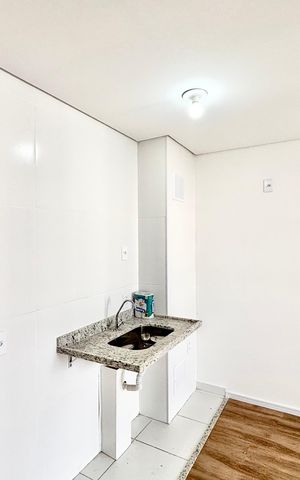 Apartamento para alugar com 28m², 1 quarto e sem vaga Apartamento para alugar com 28m², 1 quarto e sem vagaCozinha