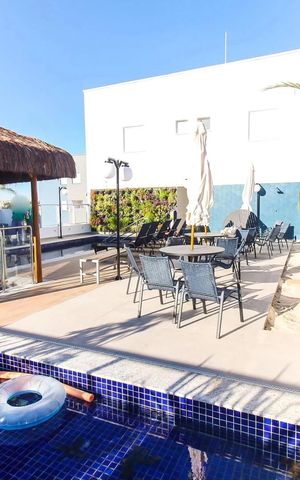 Apartamento para alugar com 28m², 1 quarto e sem vaga Apartamento para alugar com 28m², 1 quarto e sem vagaÁrea comum - Piscina