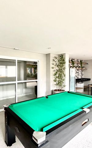 Apartamento para alugar com 28m², 1 quarto e sem vaga Apartamento para alugar com 28m², 1 quarto e sem vagaSalão de jogos