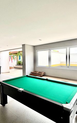 Apartamento para alugar com 28m², 1 quarto e sem vaga Apartamento para alugar com 28m², 1 quarto e sem vagaSalão de jogos