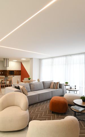 Studio à venda com 22m², 1 quarto e sem vagaÁrea comum - Salão de festas 2