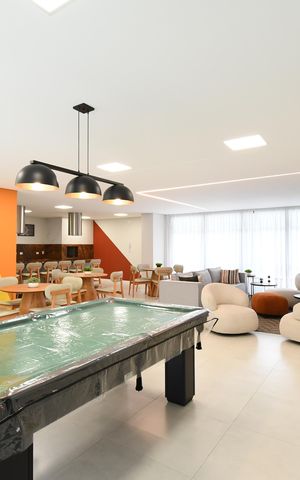 Studio à venda com 22m², 1 quarto e sem vagaÁrea comum - Salão de festas 2