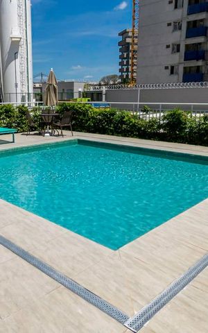 Apartamento para alugar com 38m², 1 quarto e 1 vaga Apartamento para alugar com 38m², 1 quarto e 1 vagaÁrea comum - Piscina infantil