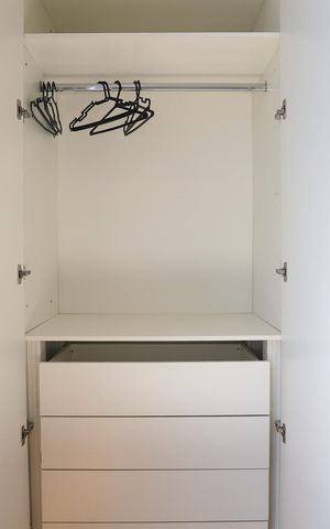 Studio para alugar com 28m², 1 quarto e sem vaga Studio para alugar com 28m², 1 quarto e sem vagaQuarto - Armários