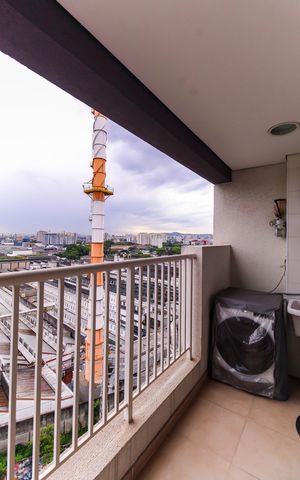 Apartamento para alugar com 38m², 1 quarto e 1 vaga Apartamento para alugar com 38m², 1 quarto e 1 vagaVaranda