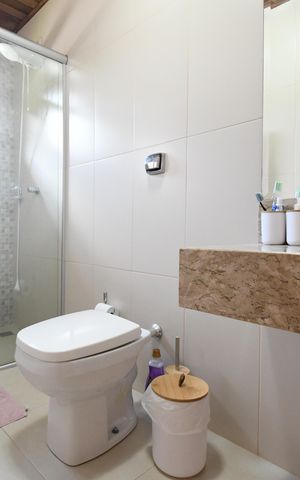 Casa à venda com 407m², 7 quartos e 2 vagasBanheiro da Suíte casa 2