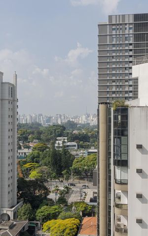 Studio para alugar com 21m², 1 quarto e sem vagaVista - sacada