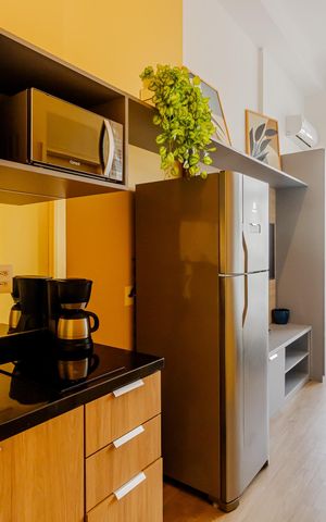 Studio para alugar com 21m², 1 quarto e sem vagaCozinha