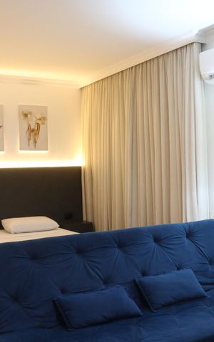 Studio à venda com 38m², 1 quarto e 1 vagaQuarto