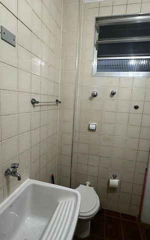 Apartamento para alugar com 36m², 1 quarto e sem vaga Apartamento para alugar com 36m², 1 quarto e sem vagaBanheiro