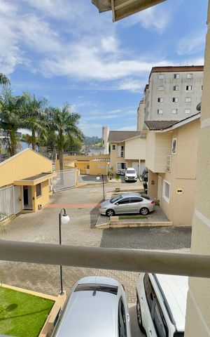 Casa de condomínio à venda com 81m², 3 quartos e 2 vagas Casa de condomínio à venda com 81m², 3 quartos e 2 vagasVaranda quarto 1