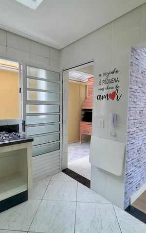 Casa de condomínio à venda com 81m², 3 quartos e 2 vagas Casa de condomínio à venda com 81m², 3 quartos e 2 vagasCozinha