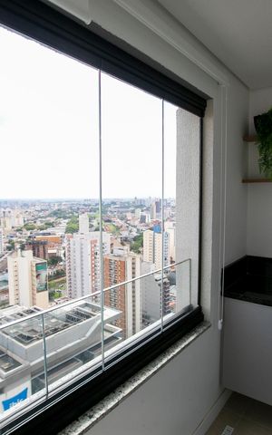 Apartamento à venda com 48m², 1 quarto e 1 vagaVARANDA