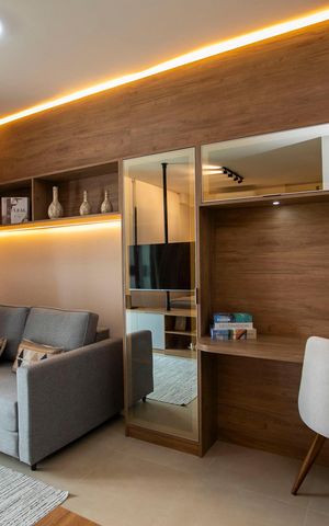 Apartamento à venda com 48m², 1 quarto e 1 vagaSALA