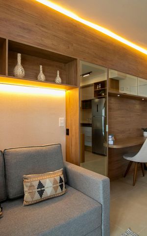 Apartamento à venda com 48m², 1 quarto e 1 vagaSALA