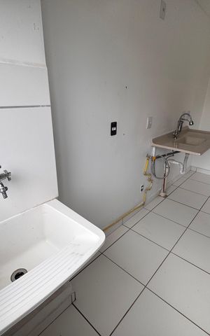 Apartamento para alugar com 42m², 2 quartos e 1 vaga Apartamento para alugar com 42m², 2 quartos e 1 vagaCozinha e Área de Serviço