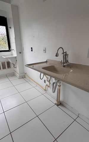 Apartamento para alugar com 42m², 2 quartos e 1 vaga Apartamento para alugar com 42m², 2 quartos e 1 vagaCozinha e Área de Serviço