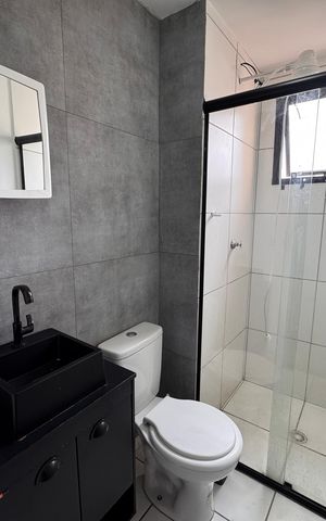 Apartamento para alugar com 42m², 2 quartos e 1 vaga Apartamento para alugar com 42m², 2 quartos e 1 vagaBanheiro