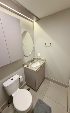 Apartamento à venda com 55m², 2 quartos e 1 vaga Apartamento à venda com 55m², 2 quartos e 1 vagaBanheiro 1