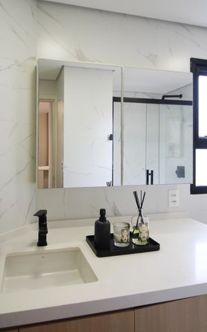 Apartamento à venda com 43m², 1 quarto e 1 vaga Apartamento à venda com 43m², 1 quarto e 1 vagaBanheiro