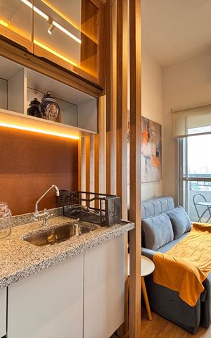 Apartamento para alugar com 29m², 1 quarto e sem vaga Apartamento para alugar com 29m², 1 quarto e sem vagaSala/Cozinha