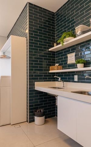 Studio para alugar com 18m², 1 quarto e sem vaga Studio para alugar com 18m², 1 quarto e sem vagaÁrea comum - Lavanderia