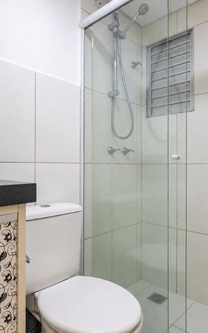 Apartamento à venda com 60m², 2 quartos e 1 vaga Apartamento à venda com 60m², 2 quartos e 1 vagaBanheiro