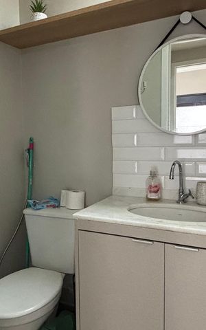 Apartamento para alugar com 29m², 1 quarto e sem vaga Apartamento para alugar com 29m², 1 quarto e sem vagaBanheiro