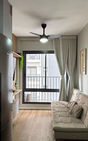 Apartamento para alugar com 29m², 1 quarto e sem vaga Apartamento para alugar com 29m², 1 quarto e sem vagaSala/Cozinha