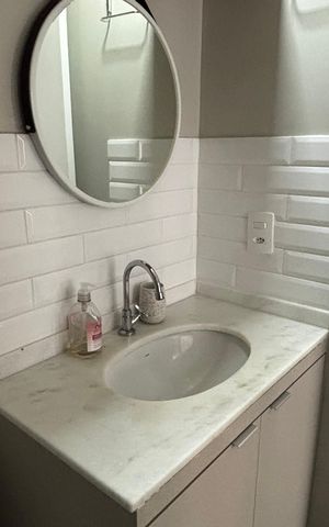 Apartamento para alugar com 29m², 1 quarto e sem vaga Apartamento para alugar com 29m², 1 quarto e sem vagaBanheiro