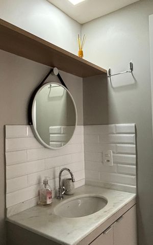 Apartamento para alugar com 29m², 1 quarto e sem vaga Apartamento para alugar com 29m², 1 quarto e sem vagaBanheiro