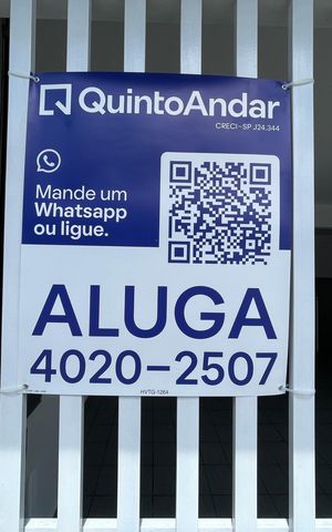 Casa para alugar com 160m², 2 quartos e 2 vagas Casa para alugar com 160m², 2 quartos e 2 vagasPlaca