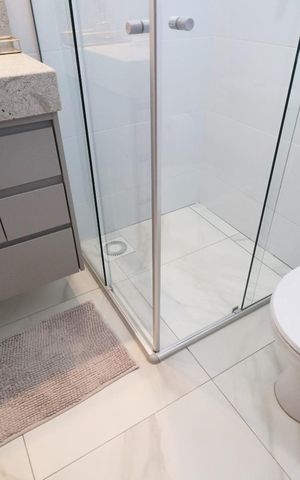 Apartamento para alugar com 62m², 2 quartos e 1 vaga Apartamento para alugar com 62m², 2 quartos e 1 vagaBanheiro Social