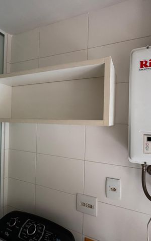 Apartamento para alugar com 107m², 2 quartos e 2 vagas Apartamento para alugar com 107m², 2 quartos e 2 vagasCozinha e Área de Serviço