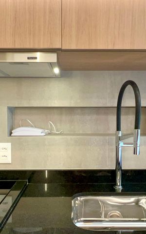 Studio para alugar com 24m², 1 quarto e sem vaga Studio para alugar com 24m², 1 quarto e sem vagaCozinha
