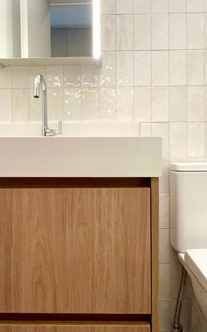 Studio para alugar com 24m², 1 quarto e sem vaga Studio para alugar com 24m², 1 quarto e sem vagaBanheiro