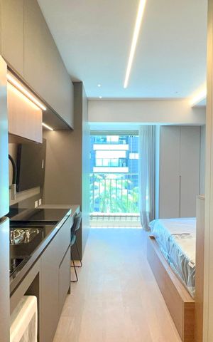 Studio para alugar com 24m², 1 quarto e sem vaga Studio para alugar com 24m², 1 quarto e sem vagaCozinha