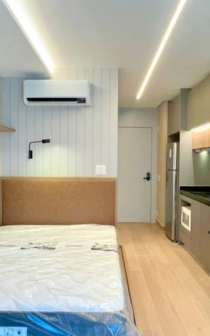 Studio para alugar com 24m², 1 quarto e sem vaga Studio para alugar com 24m², 1 quarto e sem vagaStudio