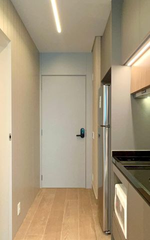 Studio para alugar com 24m², 1 quarto e sem vaga Studio para alugar com 24m², 1 quarto e sem vagaCozinha